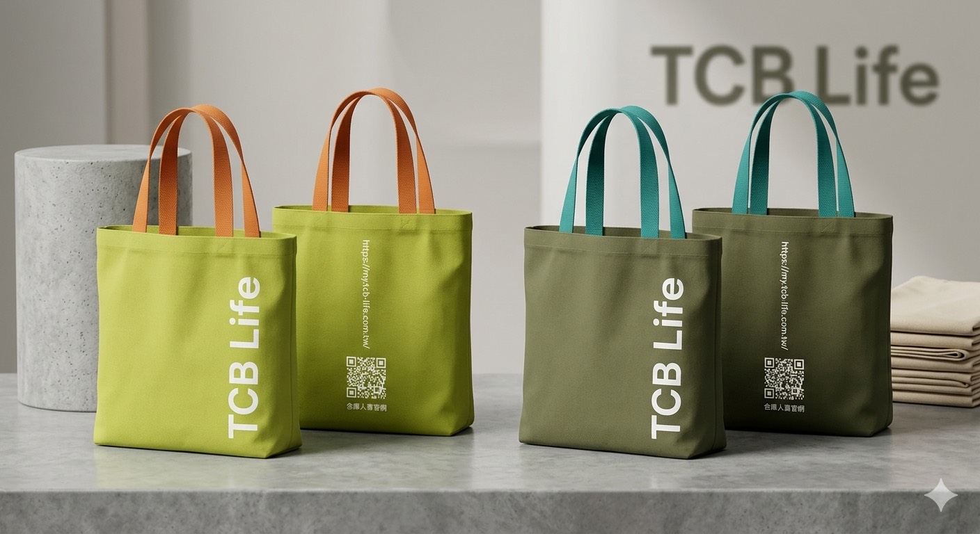 合庫人壽 TCB Life 客製帆布袋 - HB Sportswear 真實案例