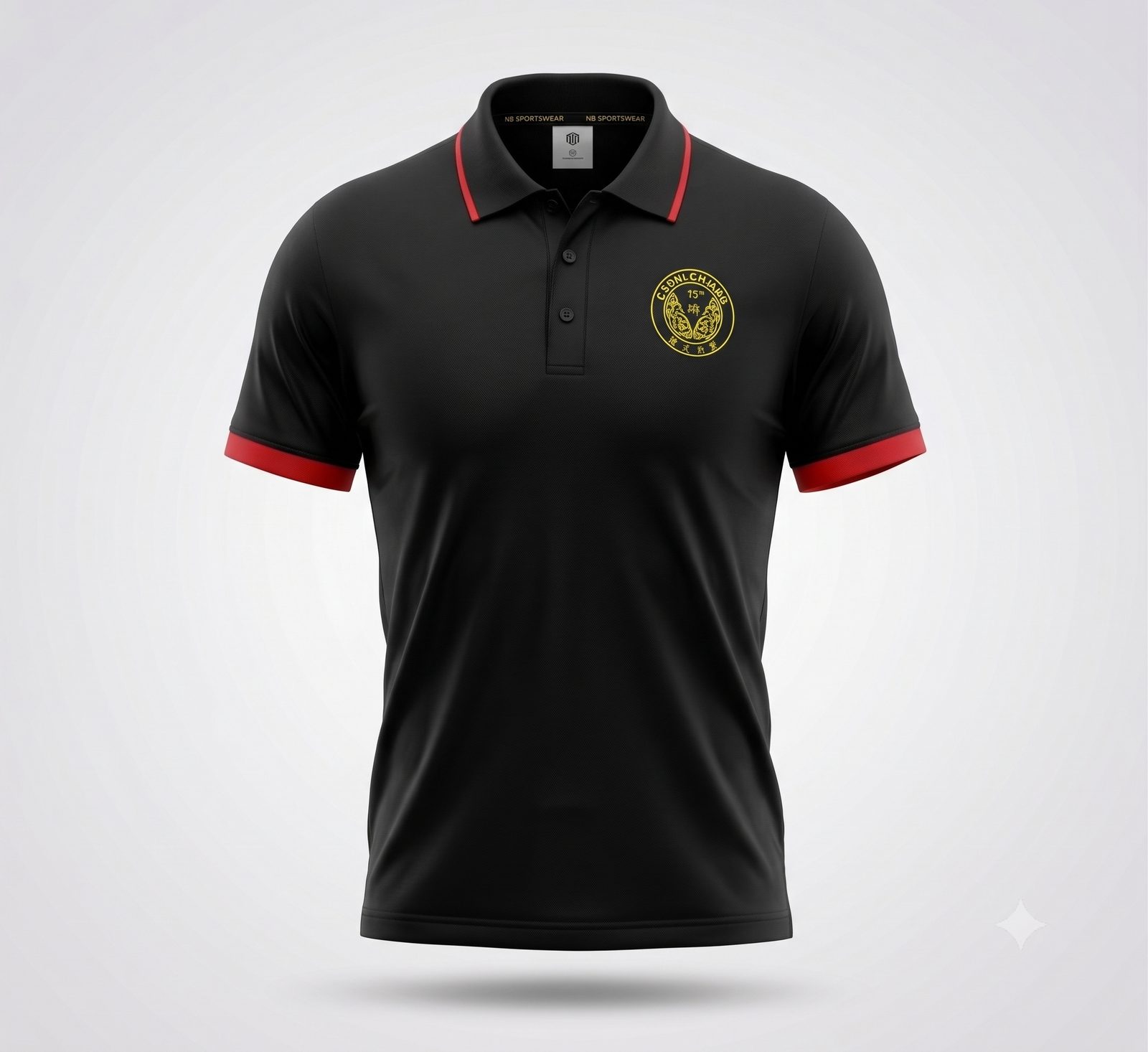 竹翔工業員工制服 POLO 客製案例
